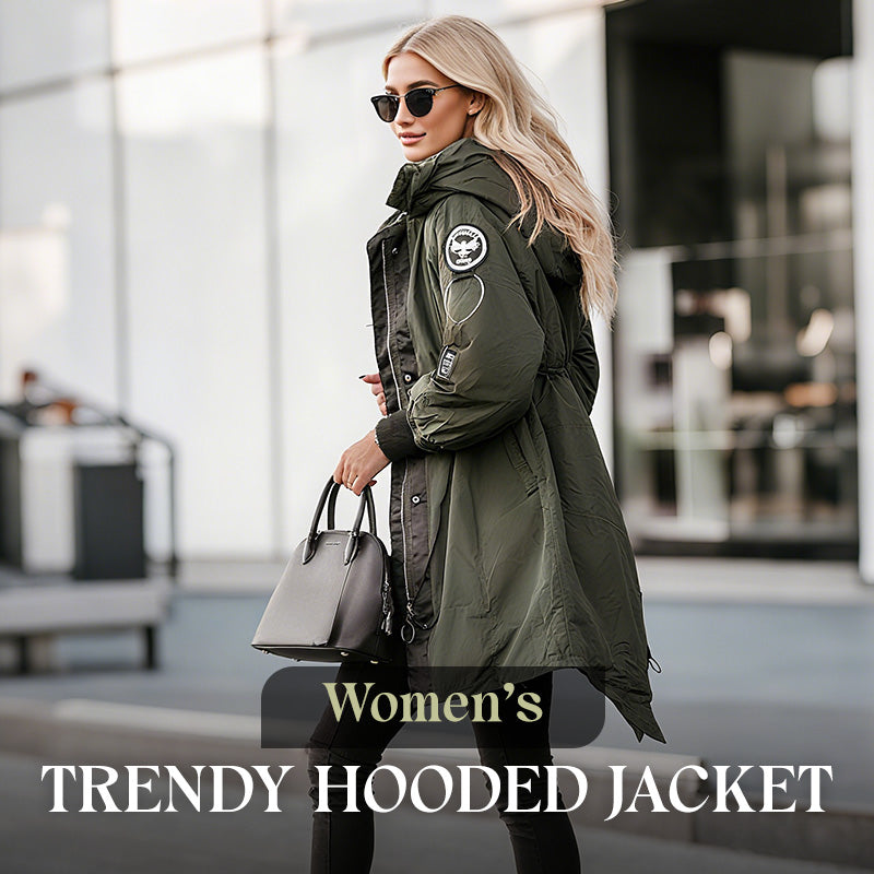 ⏳Limited-time special price £32.99⏰Women's Trendy Long-Sleeve Hooded Jacket