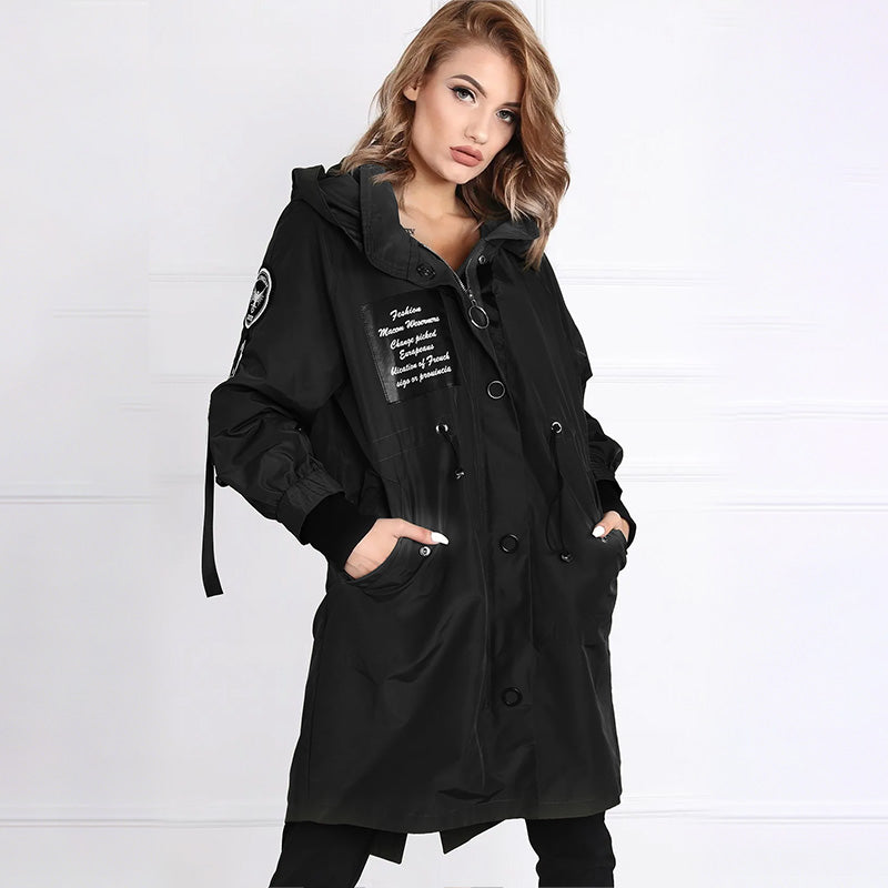 ⏳Limited-time special price £32.99⏰Women's Trendy Long-Sleeve Hooded Jacket
