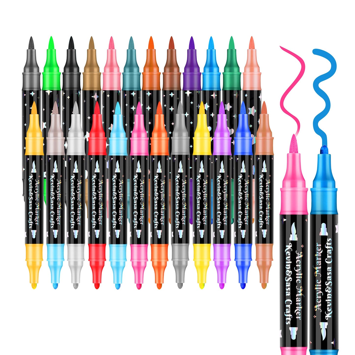 ⏳THE WEEK'S SPECIAL PRICE £7.99!!✨🎁Dual-Tip Glitter Marker Pen
