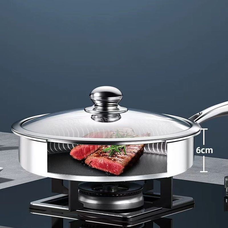 🍳Limited Time 50% Off - Premium Non-Stick Pan with Lid(Free Gift- Spatula)