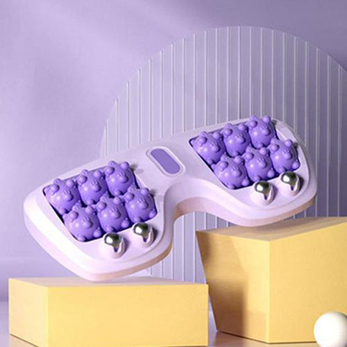 💥🦶✨Sale -50% 💆♀️Portable Dual Massage Roller – Relax and instantly relieve feet😌🌿