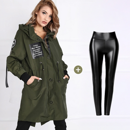 ⏳Limited-time special price £32.99⏰Women's Trendy Long-Sleeve Hooded Jacket