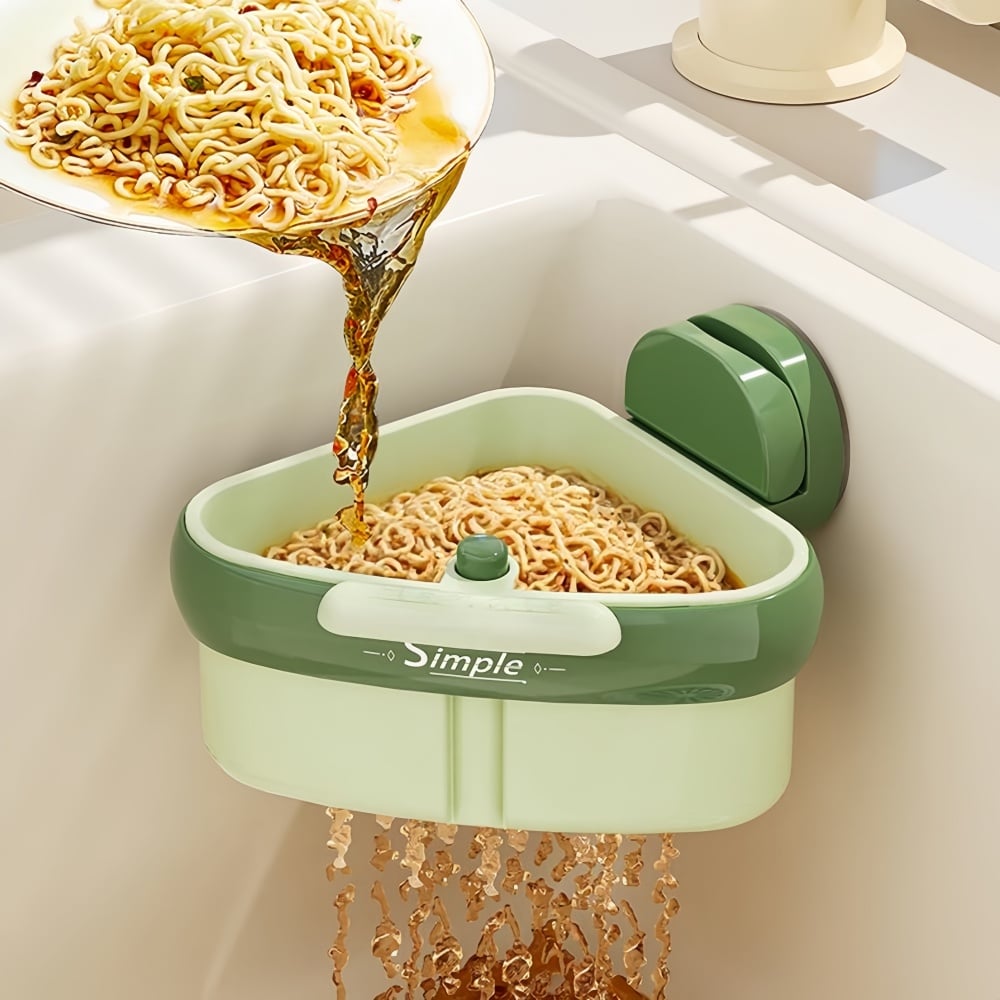 ⏰Limited Days-Up to 80% Off🔥Suction Cup Sink Corner Rack