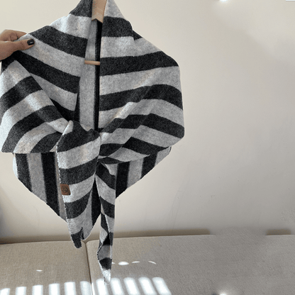 🏆50K+ SOLD! Almost Gone - 💕Women's Solid Color Wool Blend Shawl 2 - GoMart!