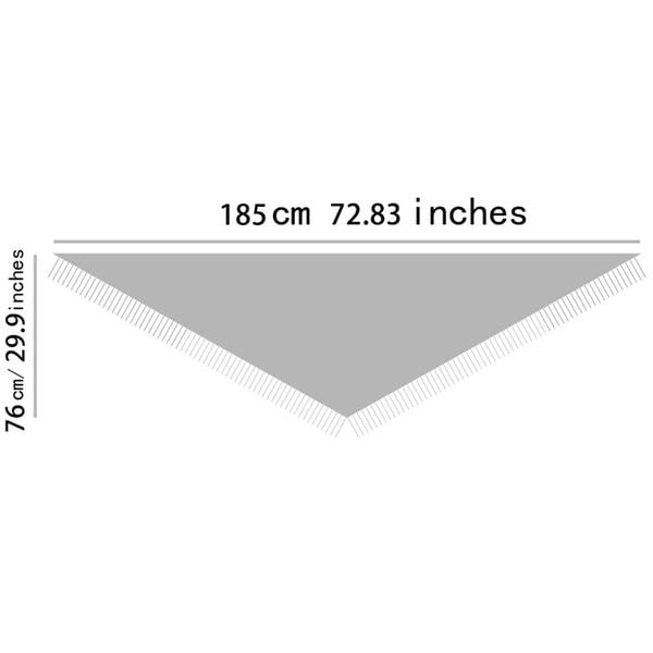 🏆50K+ SOLD! Almost Gone - 💕Women's Solid Color Wool Blend Shawl 2 - GoMart!