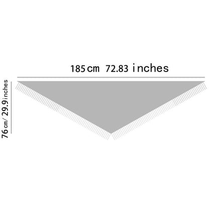 🏆50K+ SOLD! Almost Gone - 💕Women's Solid Color Wool Blend Shawl 2 - GoMart!