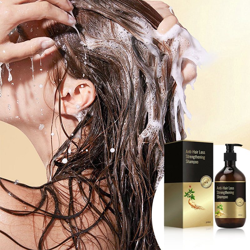 Anti - Hair Loss Strengthening Shampoo - GoMart!