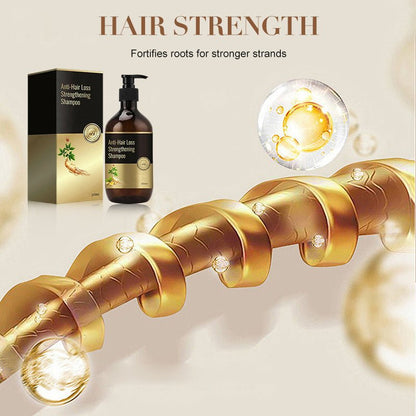 Anti - Hair Loss Strengthening Shampoo - GoMart!