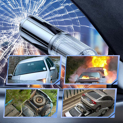 🌟 BUY 2 get 1 free 🌟Emergency Car Window Breaker Seatbelt Cutter Tool - GoMart!