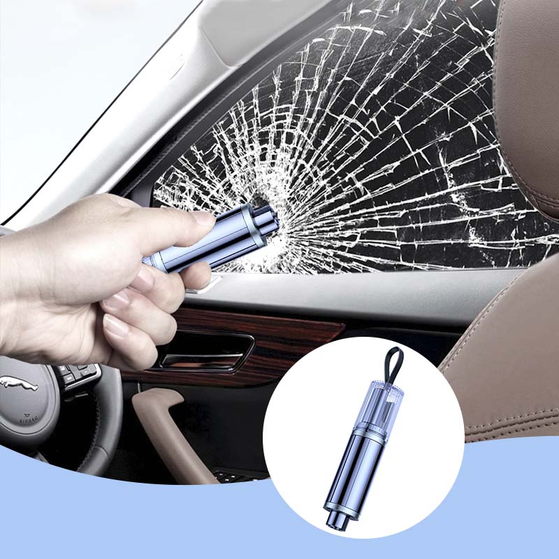 🌟 BUY 2 get 1 free 🌟Emergency Car Window Breaker Seatbelt Cutter Tool - GoMart!