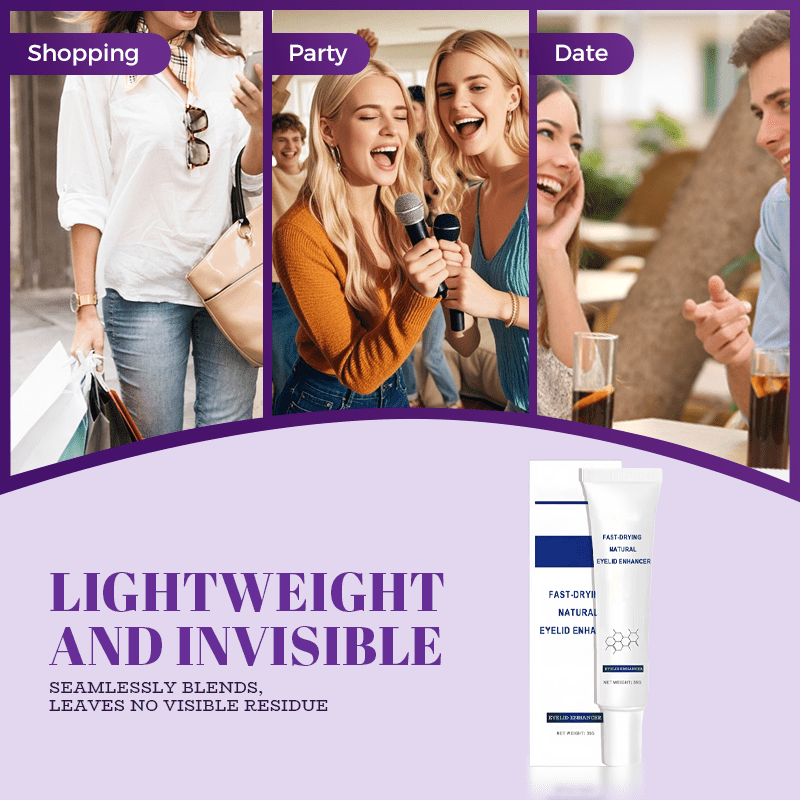 ❣️Buy 2 Get 1 Free❣️Fast - Drying Natural Long - Lasting Eyelid Enhancer - GoMart!