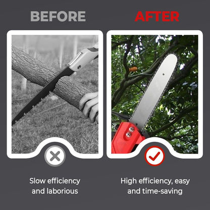 🔥Cordless high - power lithium battery chainsaw - 🎁Limited - time gift tool kit! - GoMart!