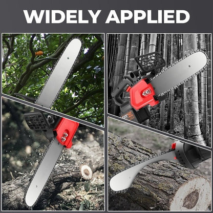 🔥Cordless high - power lithium battery chainsaw - 🎁Limited - time gift tool kit! - GoMart!