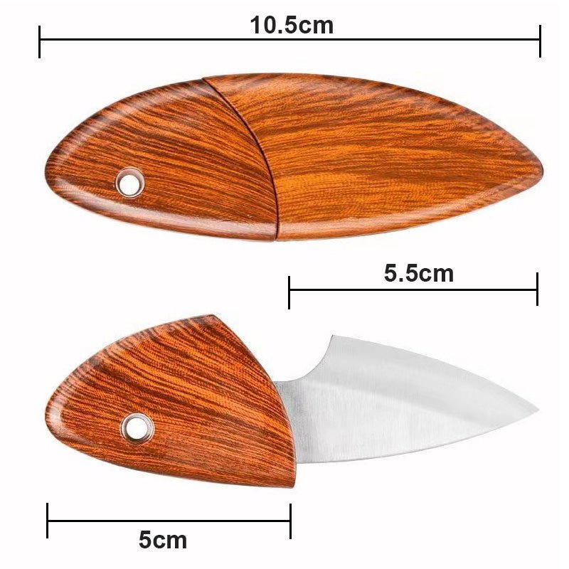 [Creative Gift] Stainless Steel Fruit Pocket Knife - GoMart!