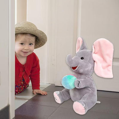 Cute Hide And Seek Elephant Plush Doll - GoMart!