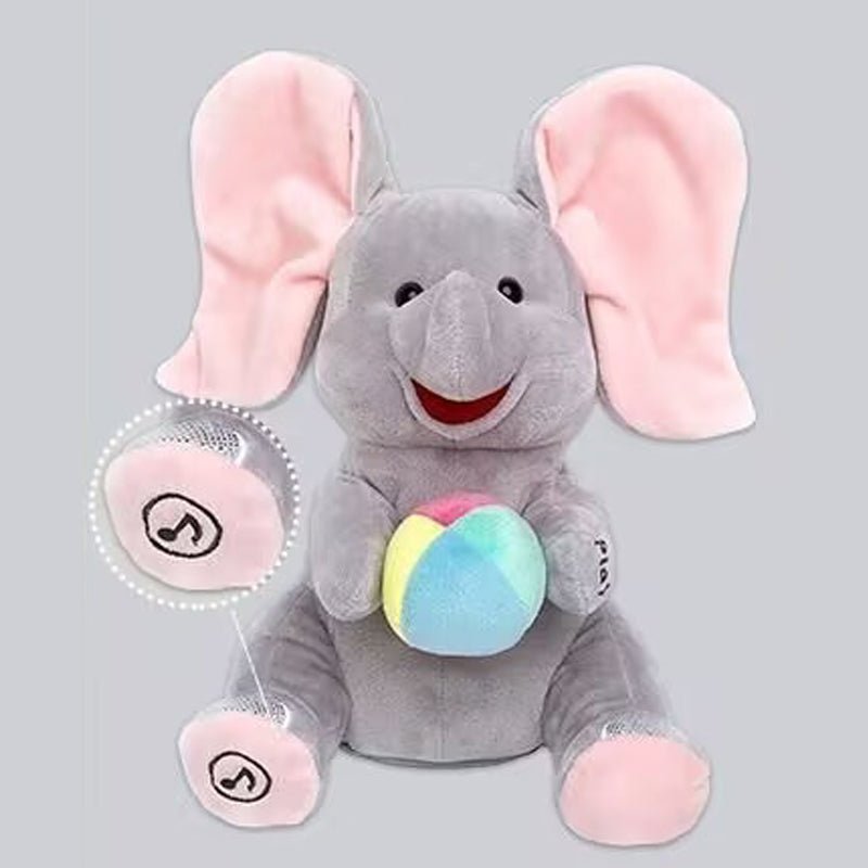 Cute Hide And Seek Elephant Plush Doll - GoMart!