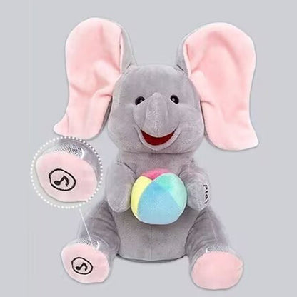 Cute Hide And Seek Elephant Plush Doll - GoMart!