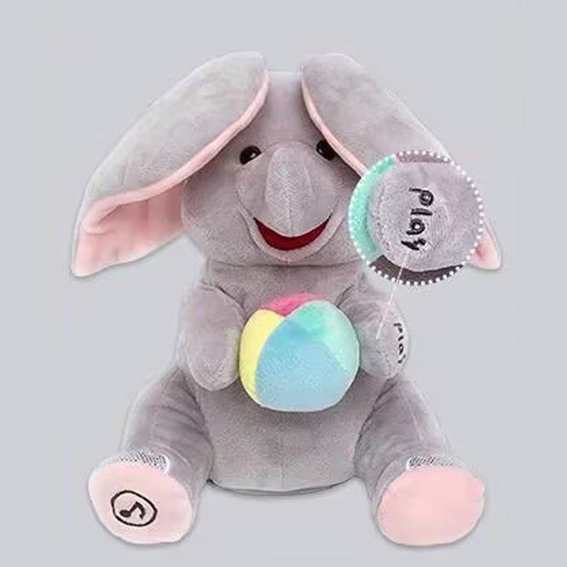 Cute Hide And Seek Elephant Plush Doll - GoMart!