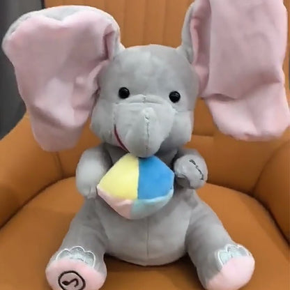 Cute Hide And Seek Elephant Plush Doll - GoMart!