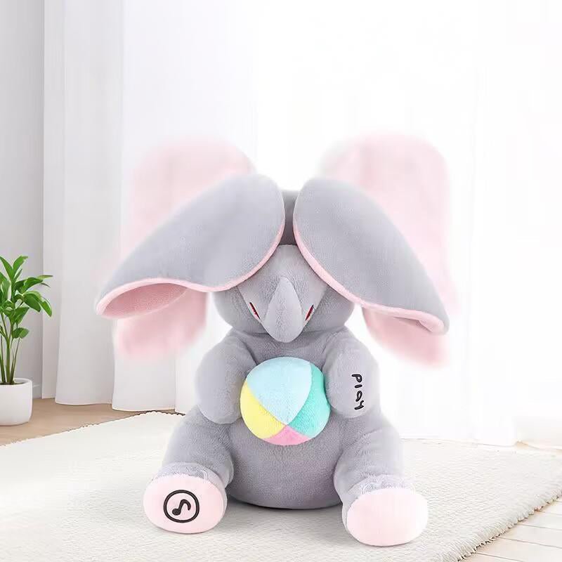 Cute Hide And Seek Elephant Plush Doll - GoMart!