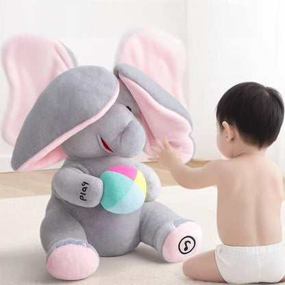 Cute Hide And Seek Elephant Plush Doll - GoMart!