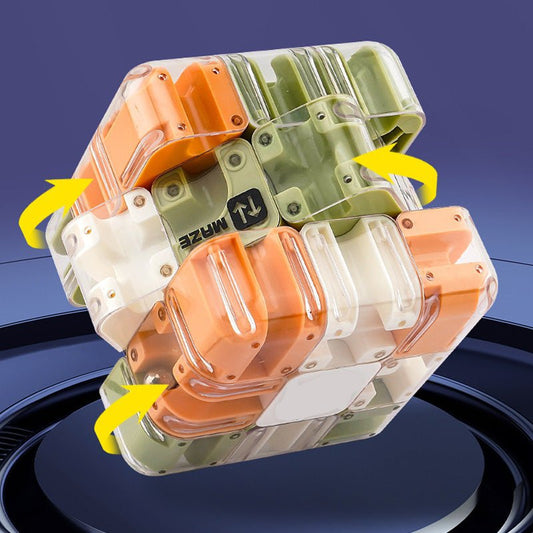 Fun 3D Maze Rolling Cube Puzzle - GoMart!