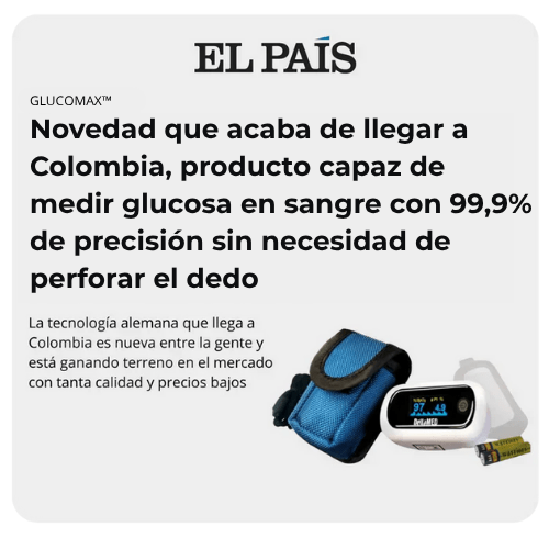 GlucoMax™ Medidor de Glucosa sin pinchazos + Manual Incluido - GoMart!