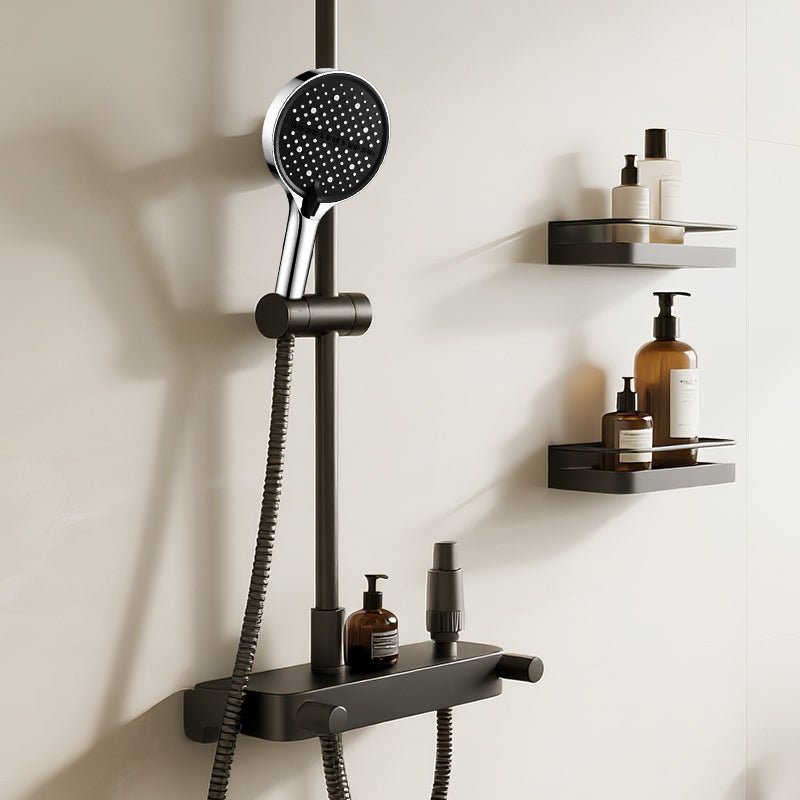 High - Pressure Adjustable Rainfall Shower Head - GoMart!