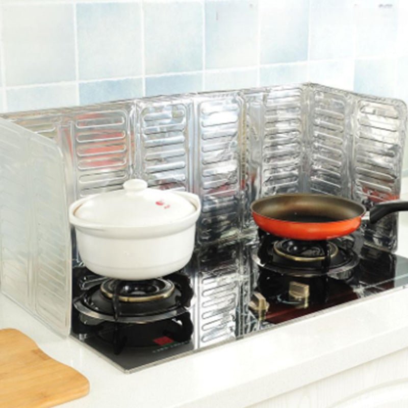 Kitchen Oil Splatter Guard Shield - GoMart!