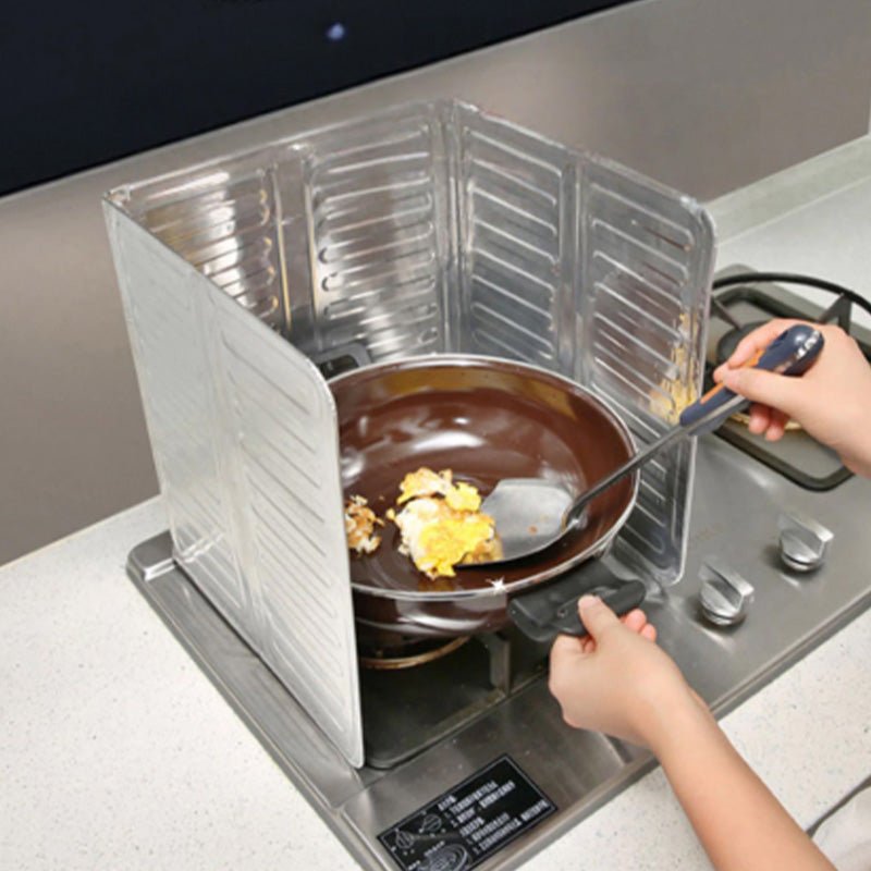 Kitchen Oil Splatter Guard Shield - GoMart!