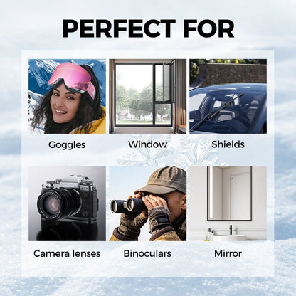 ❄️LAST DAY - BUY 1 GET 1 FREE💥Micromolecular Anti - Fog Coating Wiper – Keeps Your Windshield Clear & Fog - Free 🧽✨ - GoMart!