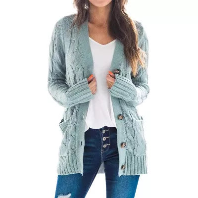 🍂 Last day, 60% off! 🔥 Women's Autumn Midi-Length Knit Sweater