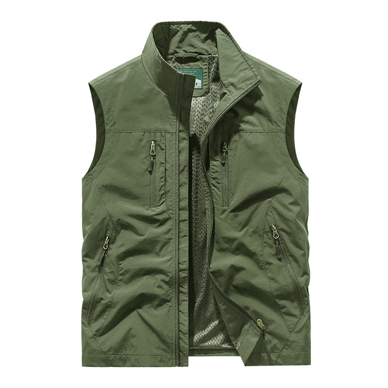 ⏰Limited Time Sale 49% OFF🔥🧥Men's Oversized Sleeveless Vest Jacket With Pockets - GoMart!