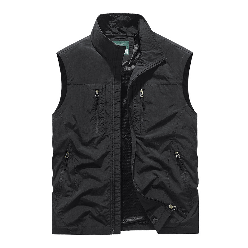 ⏰Limited Time Sale 49% OFF🔥🧥Men's Oversized Sleeveless Vest Jacket With Pockets - GoMart!