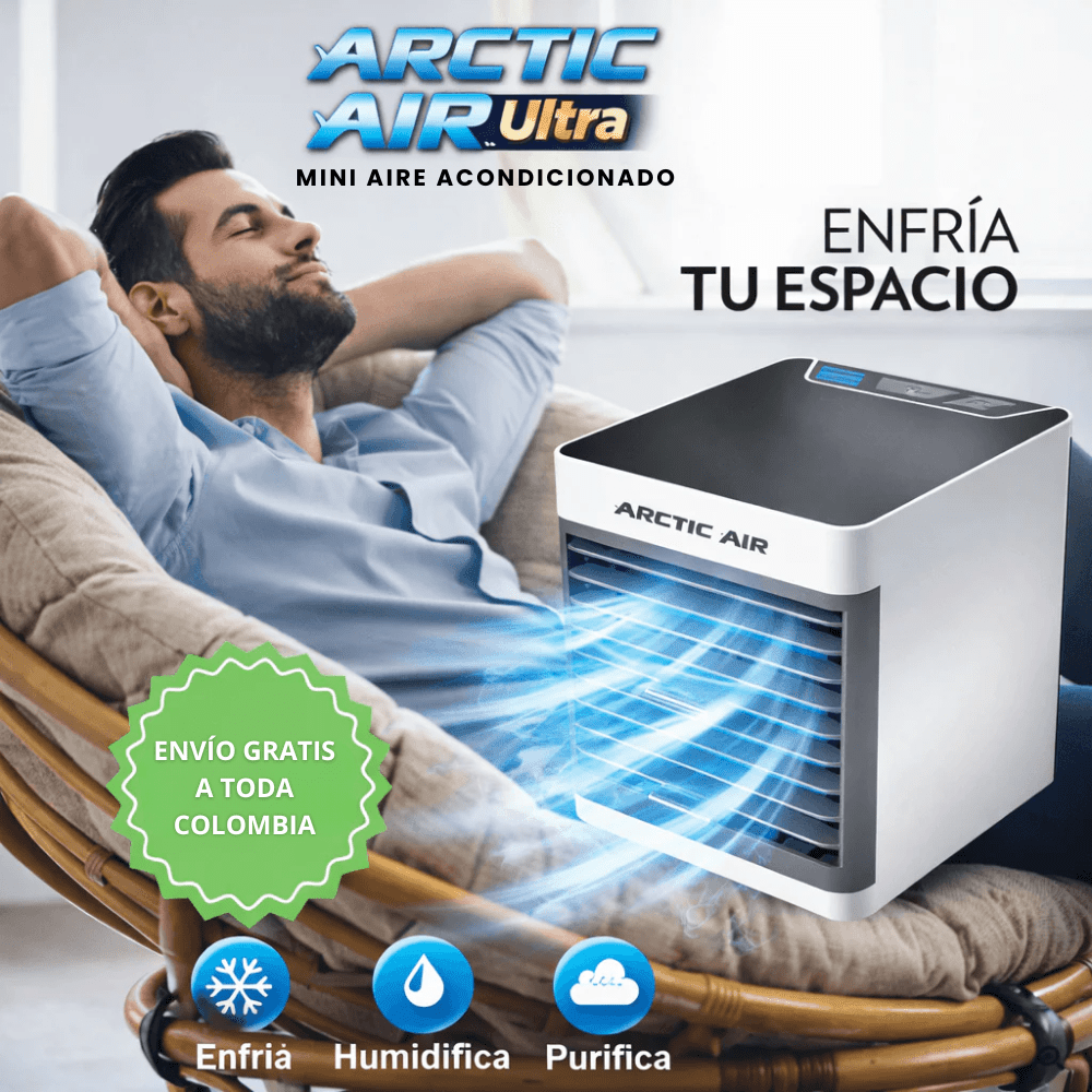 Mini Aire Acondicionado Portátil ❄️ - Frío potente en minutos - GoMart!