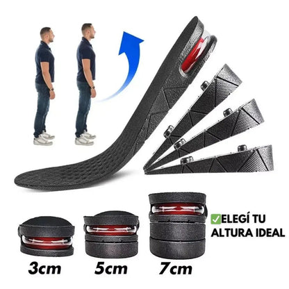 Plantillas para Aumentar Altura | Kit Completo hasta 7 cm – SIRVE PARA CUALQUIER TALLA - GoMart!