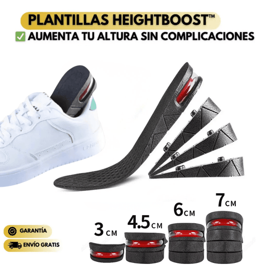Plantillas para Aumentar Altura | Kit Completo hasta 7 cm – SIRVE PARA CUALQUIER TALLA - GoMart!
