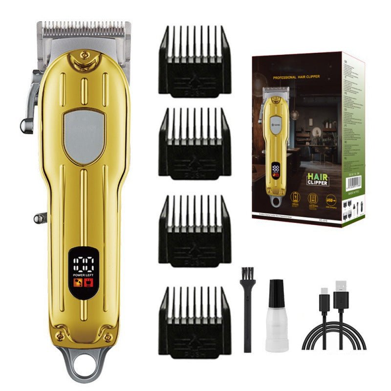 Powerful Long - Lasting Rechargeable Hair Clipper - GoMart!