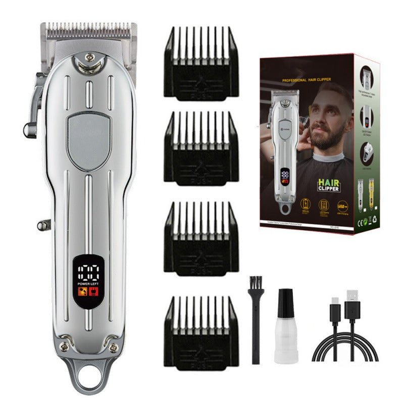 Powerful Long - Lasting Rechargeable Hair Clipper - GoMart!
