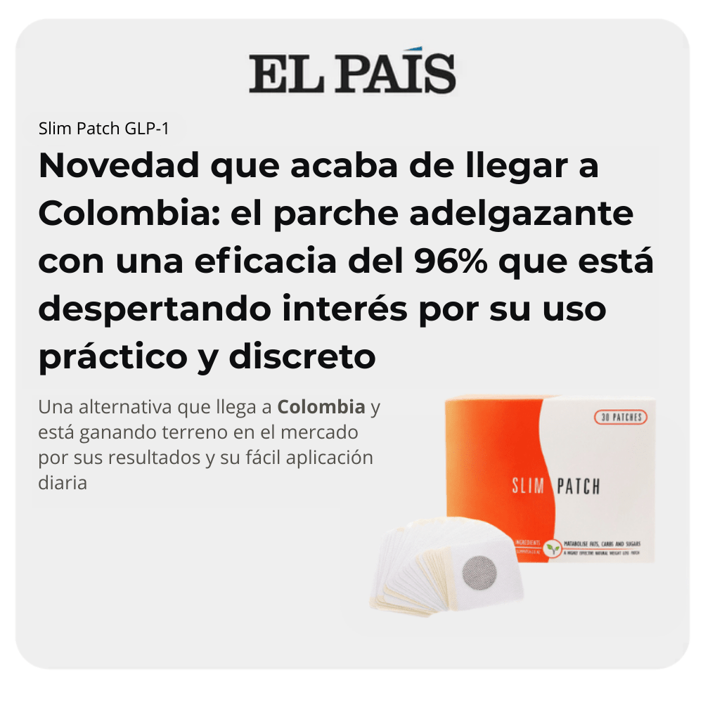 Slim Patch GLP - 1 - Pack Adelgazante Natural (CAJA x30) - Producto original - GoMart!