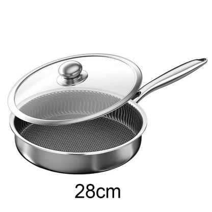 🍳Limited Time 50% Off - Premium Non-Stick Pan with Lid（Free Gift- Spatula）