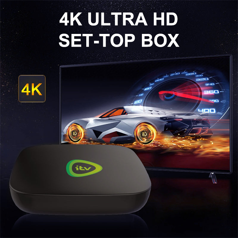 ⏳Limited time 71% off💥4K Ultra HD Set-Top Box