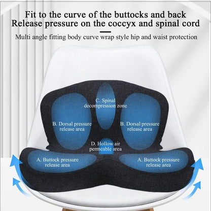 🎁 Anti-Slip Memory Foam Seat Cushion — Ireland Exclusive Edition