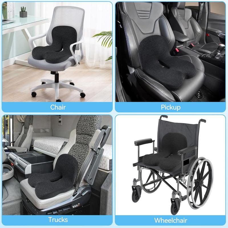 🎁 Anti-Slip Memory Foam Seat Cushion — Ireland Exclusive Edition