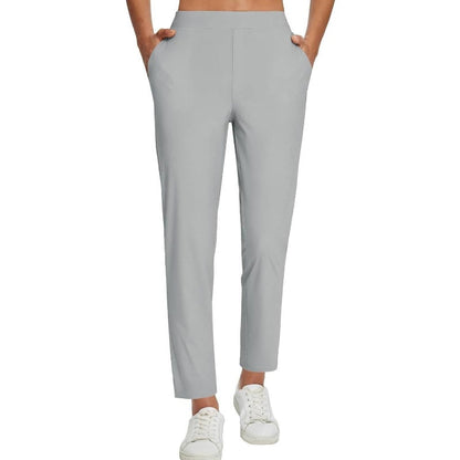 🔥2025 Summer Hot Sale 49% OFF🔥Women's High-Waisted Elastic Pants with Zipper Pockets