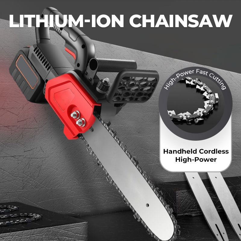 02# Basic Set (1 * Chain + 1 * Precision Steel Guide Bar + 15 * Battery Cells + 1 * Battery + 1 * Charger)