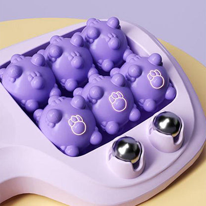 💥🦶✨Sale -50% 💆‍♀️Portable Dual Massage Roller – Relax and instantly relieve feet😌🌿