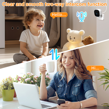 🔥 Crystal-clear security camera 🎥 Color Night Vision 🌙 24/7 Recording & Smart Alerts 🚨 Easy Install! 🔒