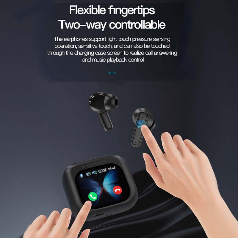 🔥 LAST DAY PROMOTION - 50%OFF 🔥💥Compact Touch-Control Clear-Sound Earbuds
