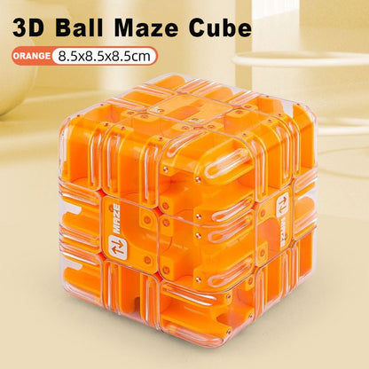 Fun 3D Maze Rolling Cube Puzzle